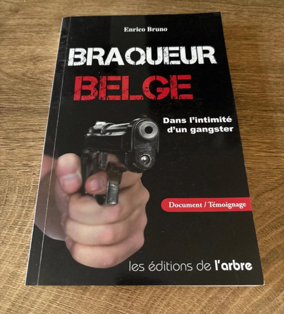 Boek: Belgische overvaller - Enrico Bruno, Ophalen of Verzenden, Zo goed als nieuw