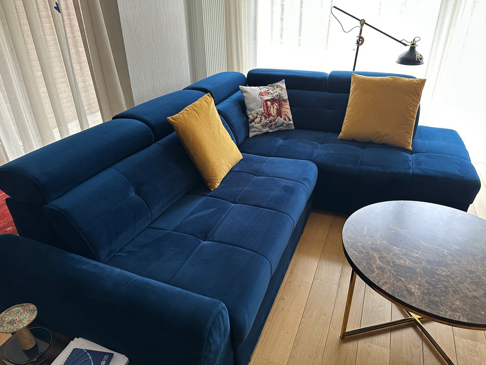 Large Premium Corner Sofa (extensible)– Excellent Condition, Enlèvement, Comme neuf