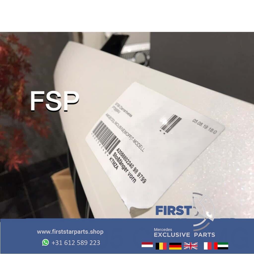 W205 C63 AMG FACELIFT VOORBUMPER COMPLEET Mercedes C Klasse, Utilisé, -, Avant, -