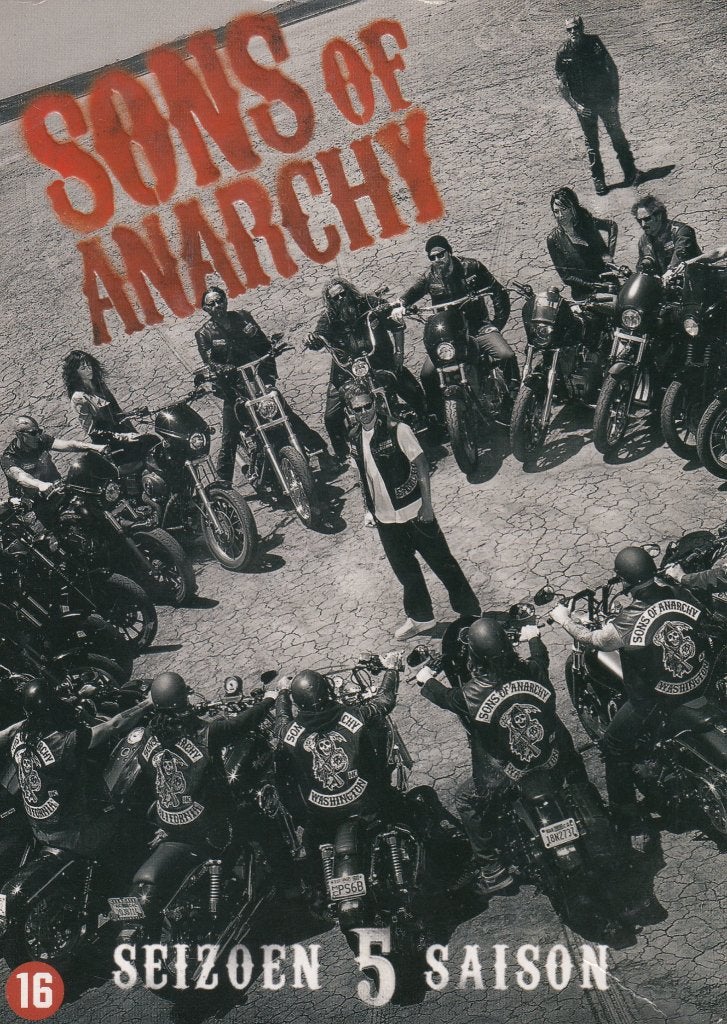 Sons of Anarchy DVD-set - Seizoen 5, Cd's en Dvd's, Dvd's | Tv en Series, Gebruikt, Boxset, Ophalen of Verzenden