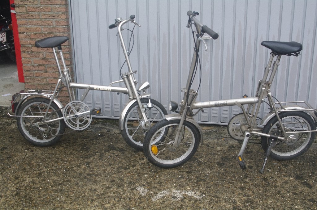 Mini vouwfiets, Fietsen en Brommers, Fietsen | Vouwfietsen, Ophalen, Gebruikt, Totaal opvouwbaar, Overige merken
