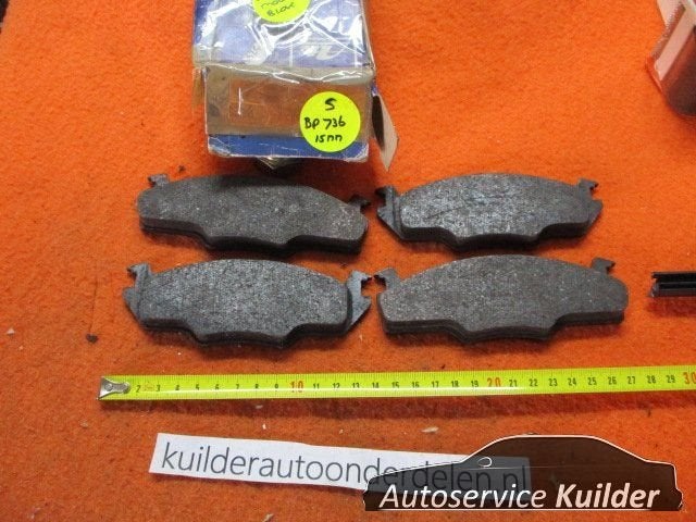 Remblokken VW Golf I en II Seat Ibiza II Passat B1 B2 BP736, Neuf, Seat, -, -