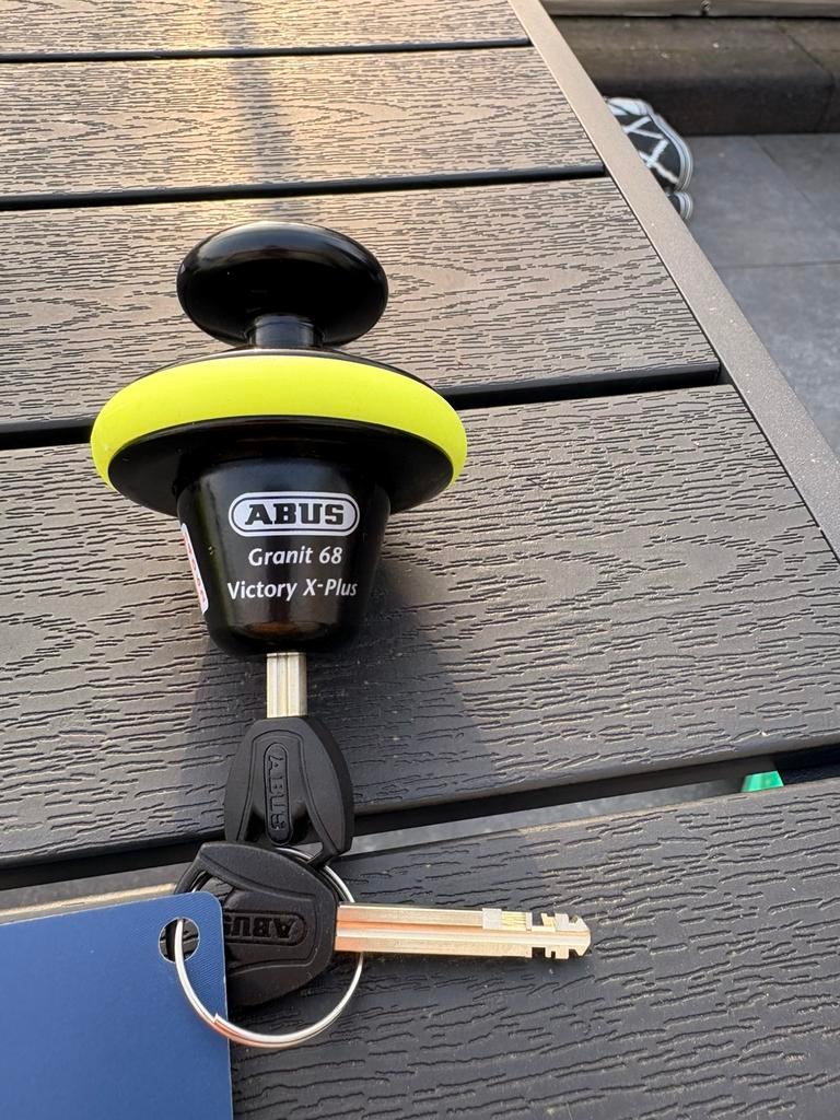 Schijfremslot abus granit 68 victory x plus, Enlèvement ou Envoi, Neuf