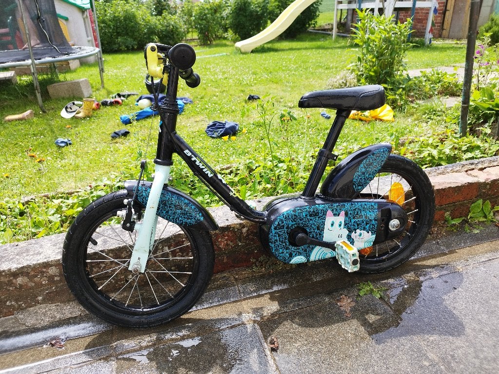 Vélo enfant Btwin 14 pouces, Vélos & Vélomoteurs, Vélos | Vélos pour enfant, Frein sur jante, Enlèvement, Utilisé, BTwin Décathlon
