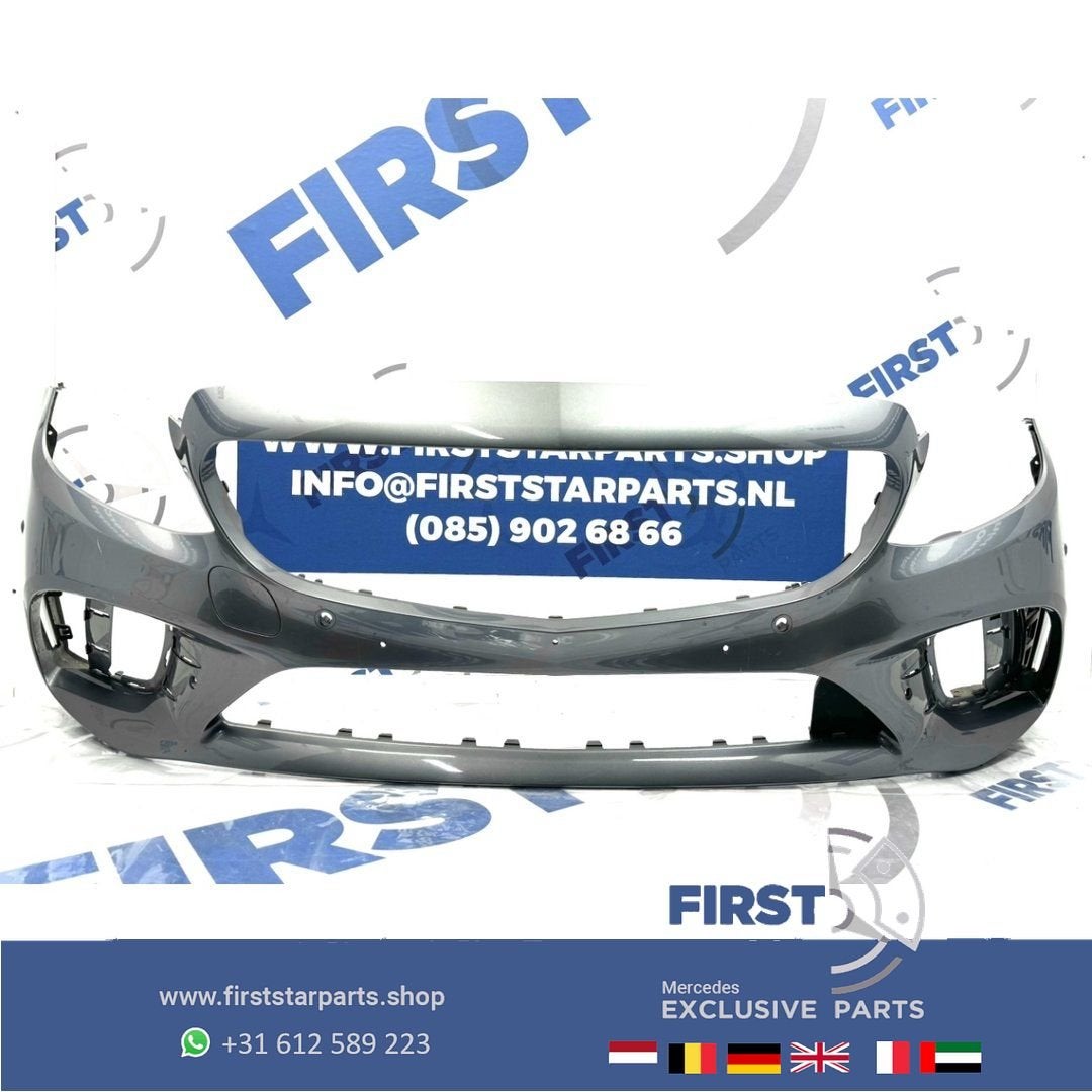 W205 Facelift AMG BUMPER Mercedes C Klasse 2019-2020 VOORBUM, Gebruikt, -, Voor, Ophalen of Verzenden