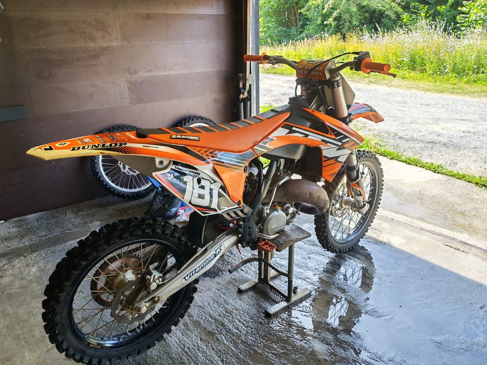 KTM 125 SX (2012) — Gezond, schoon + onderdelen, Ophalen
