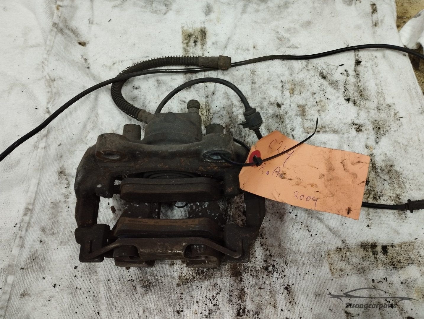 Remklauw mercedes CLS  C219 rechts achter A0024202883, Utilisé, -, -, Enlèvement ou Envoi