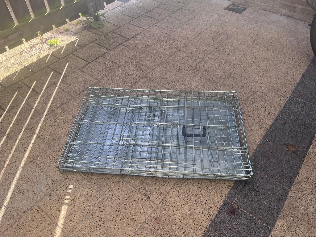 Hondenbench 90 x 54 x 60 cm, Dieren en Toebehoren, Ophalen, Gebruikt