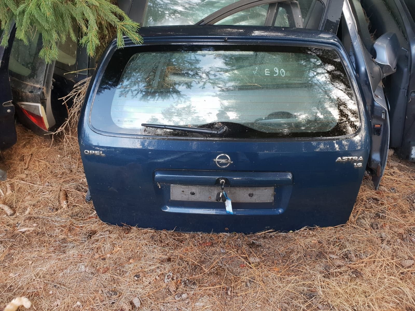 OPEL ASTRA G STATION ACHTERKLEP  BJ 98 TOT 2004, Arrière, -, Opel, Haillon arrière
