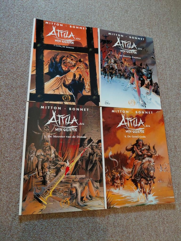Attila, Complete serie of reeks, Ophalen of Verzenden, Gelezen