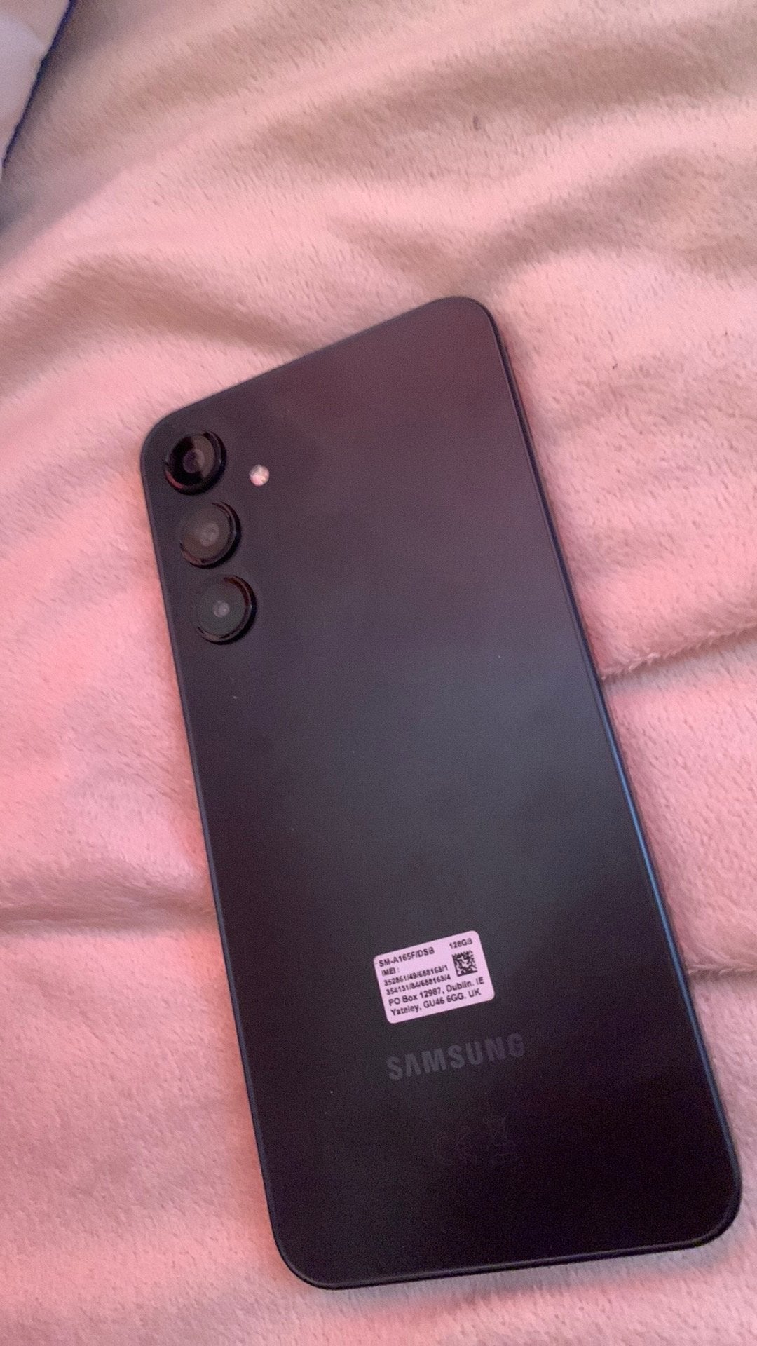 Samsung A16, Telecommunicatie, Ophalen, Overige modellen, Zwart, Touchscreen