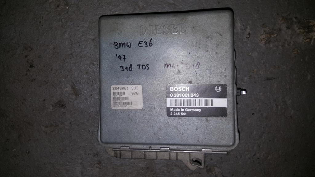 Motormanagement BMW E36 318 TDS 1997, Autos : Pièces & Accessoires, Enlèvement ou Envoi, BMW