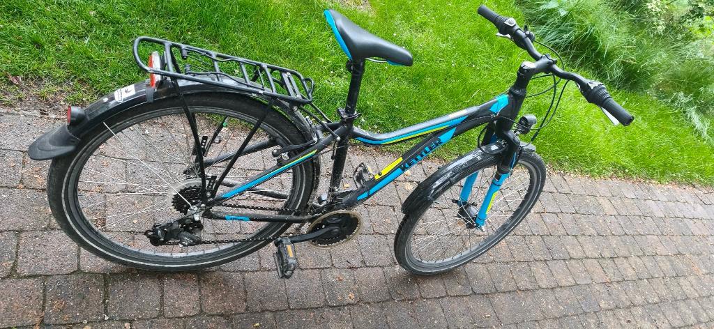 kinderfiets jongens 26 inch met versnellingen, Ophalen, Gebruikt, Versnellingen