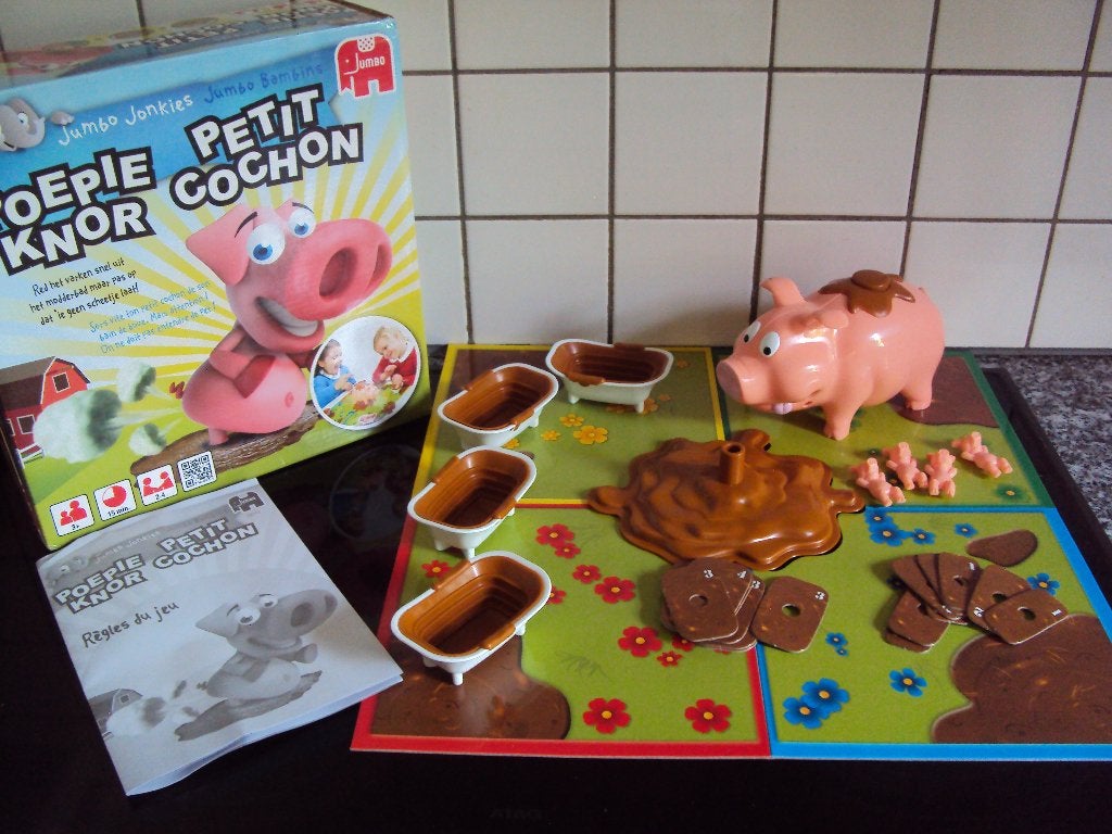 Jumbo Poepie Knor Red jouw varken uit het modderbad, Ophalen of Verzenden