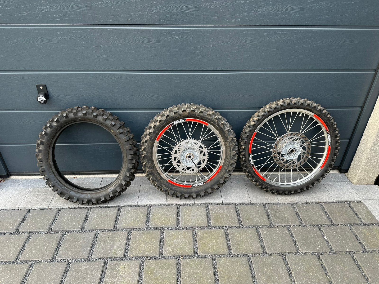 Excel wielen enduro KTM EXC 525 / Beta RR 525, Motoren, Ophalen, Gebruikt