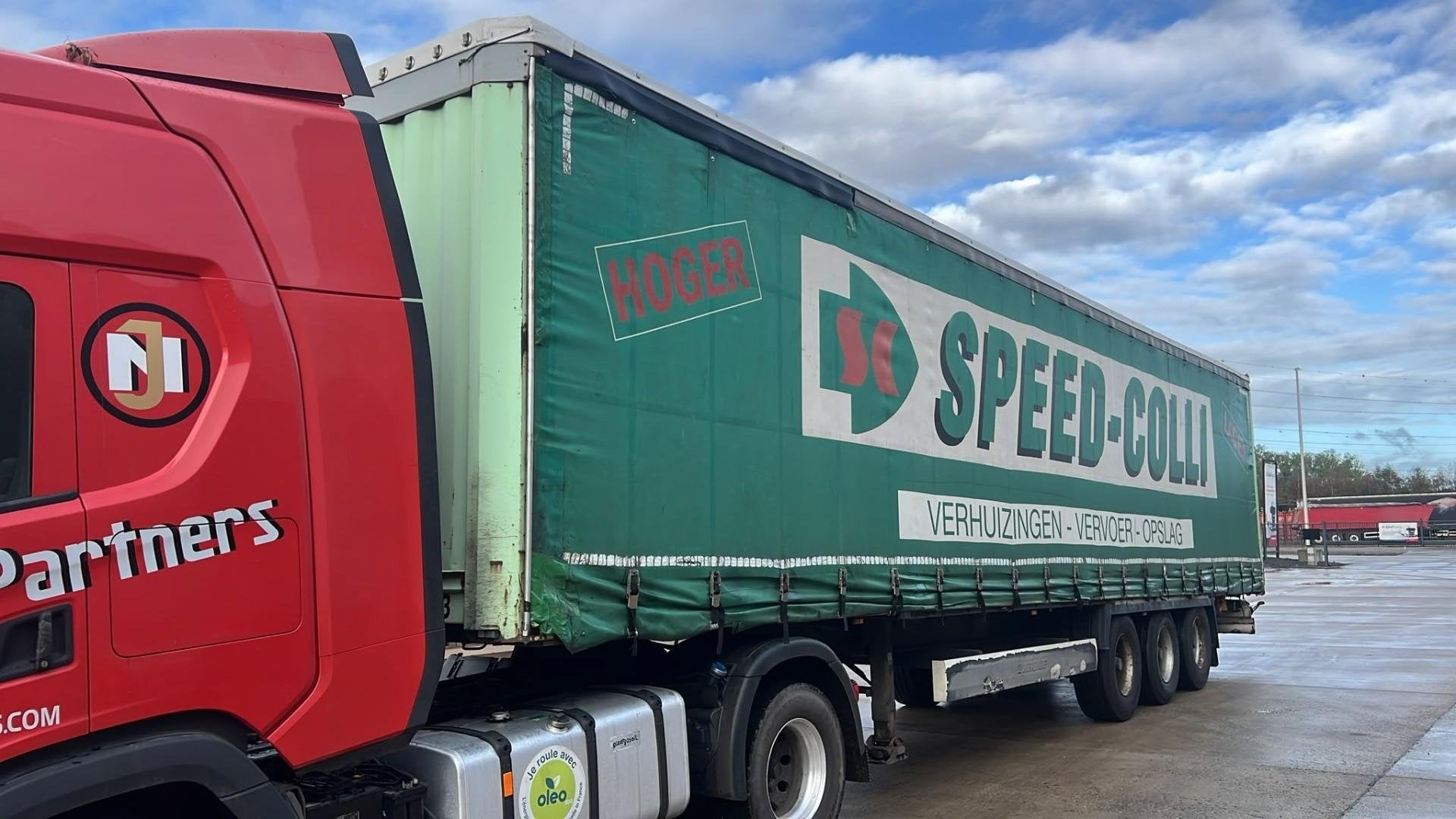 Krone SD27 (BELGIAN TRAILER / TOP CONDITION / BPW AXLES / DI, Autos, Achat, Entreprise, Autres carburants, Autres couleurs