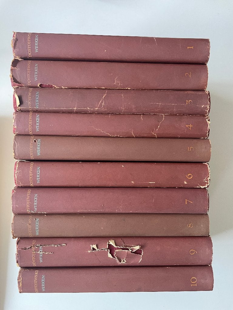Van oorschot russische bibliotheek F.M. Dostojewski 1-10, Boeken, Ophalen of Verzenden, Gelezen