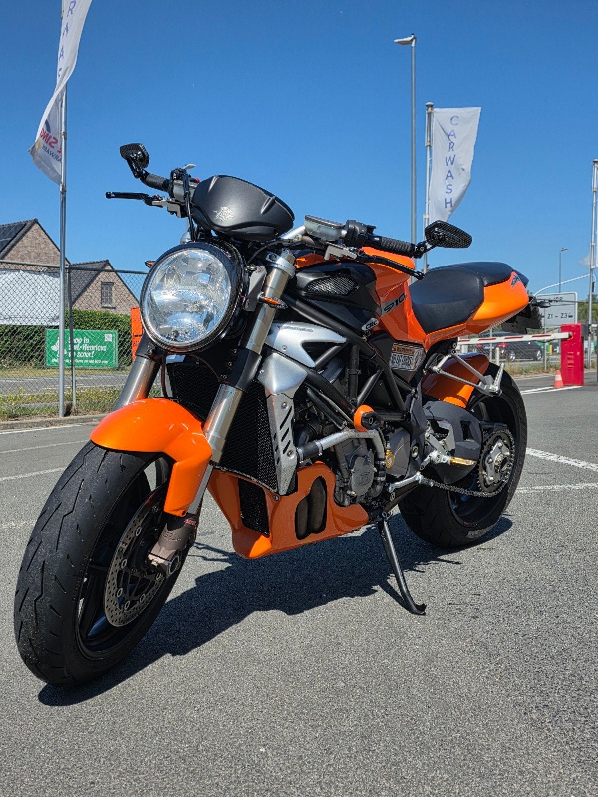 MV agusta brutale, 4 cilinders, Gebruikt, Particulier, Handgeschakeld