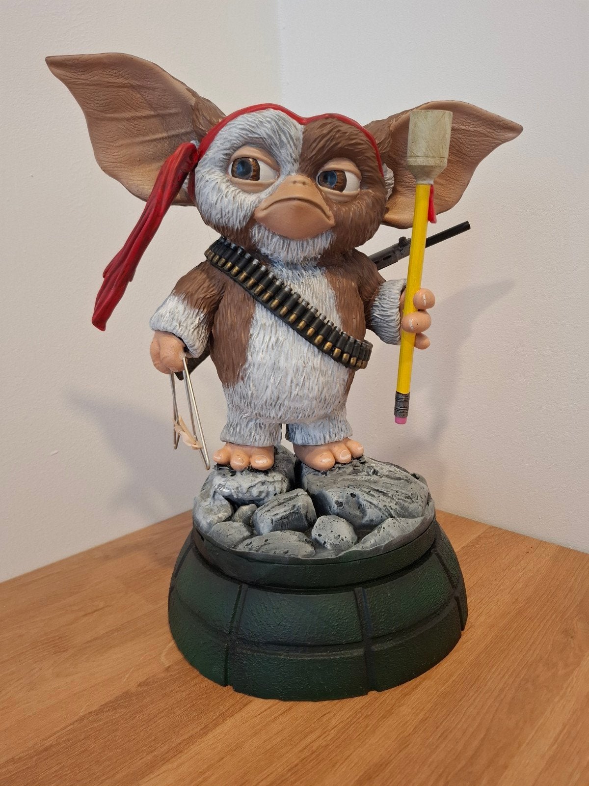 Gremlins gizmo Rambo par l artiste Dragon-flash, Verzamelen, Beelden en Beeldjes