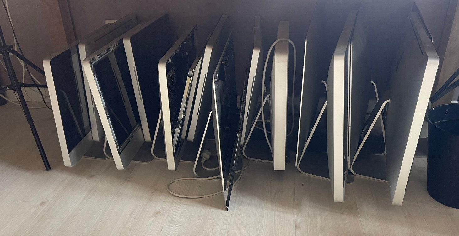 Oude computers, imacs en laptops, Computers en Software, Ophalen, Zo goed als nieuw