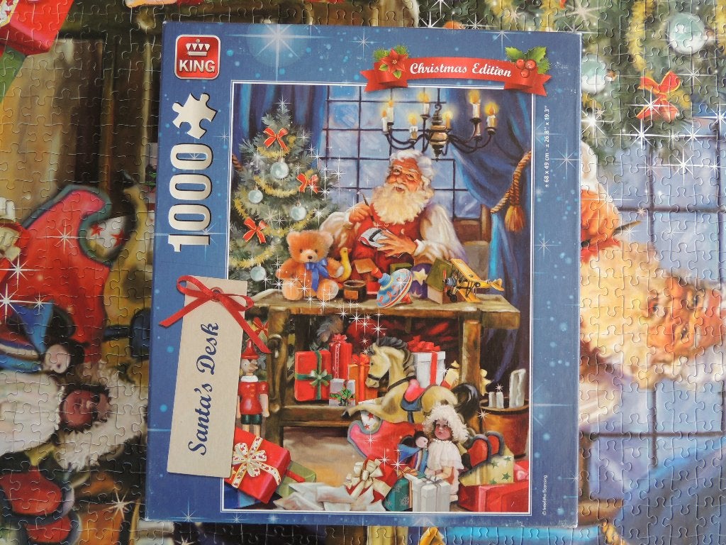 Puzzle 1000 pièces - Le bureau du père Noël, Enlèvement, Puzzle
