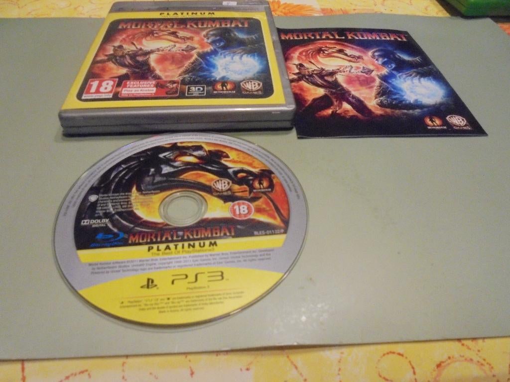 Playstation 3 Mortal Kombat (platium) (CIB), Consoles de jeu & Jeux vidéo, Jeux | Sony PlayStation 3, À partir de 18 ans, Combat