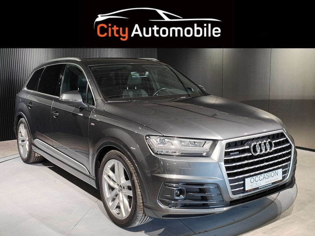 Audi Q7 3.0 TDI QUATTRO TIPTRONIC S-LINE 7 PLACES TOIT OUV, Auto's, Audi, Automaat, Gebruikt, 7 zetels, 228 g/km