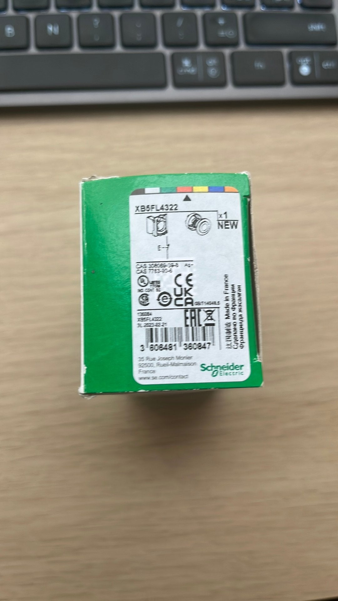 Schneider XB5 drukknop, Ophalen, Nieuw, Overige typen