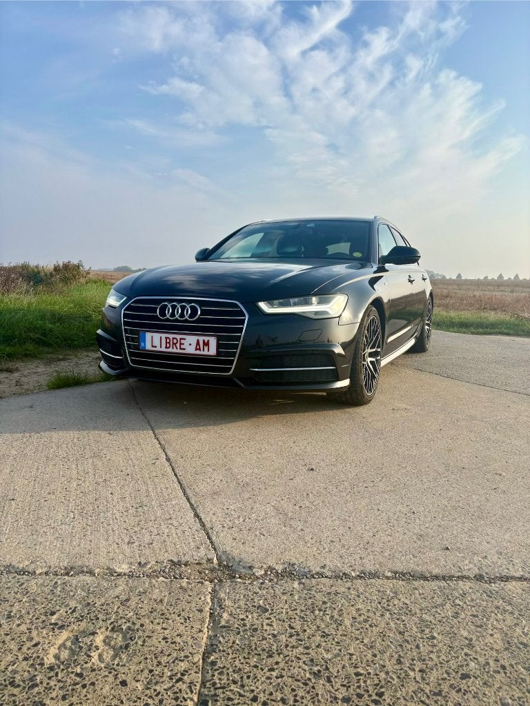 A6 Avant 2.0 TDi ultra S line S tronic, Autos, Cuir, Carnet d'entretien, Noir, 5 portes