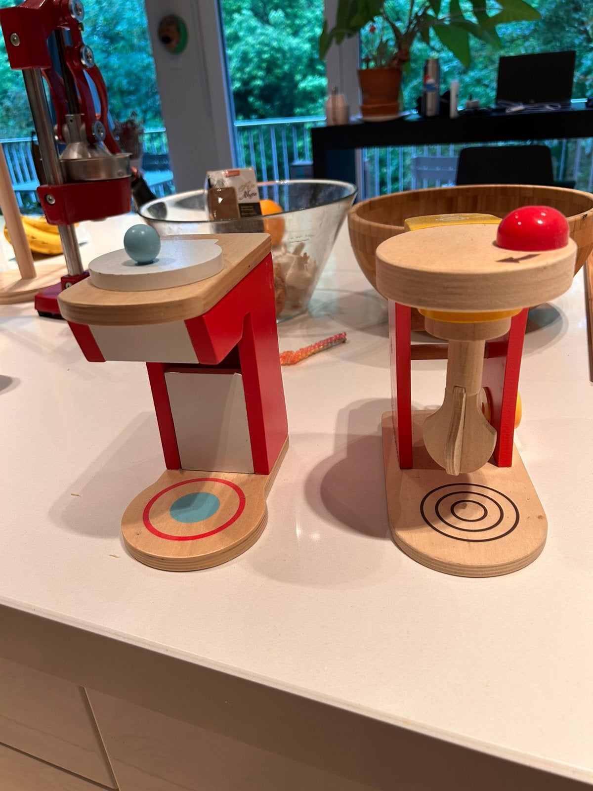 Machine à café et robot pâtissier pour jeu d’enfants, Collections, Enlèvement, Comme neuf