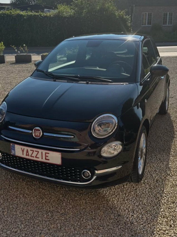 Fiat 500 benzine hybride +- 41000 km, Auto's, Voorwielaandrijving, Stof, 55 kW, Te koop