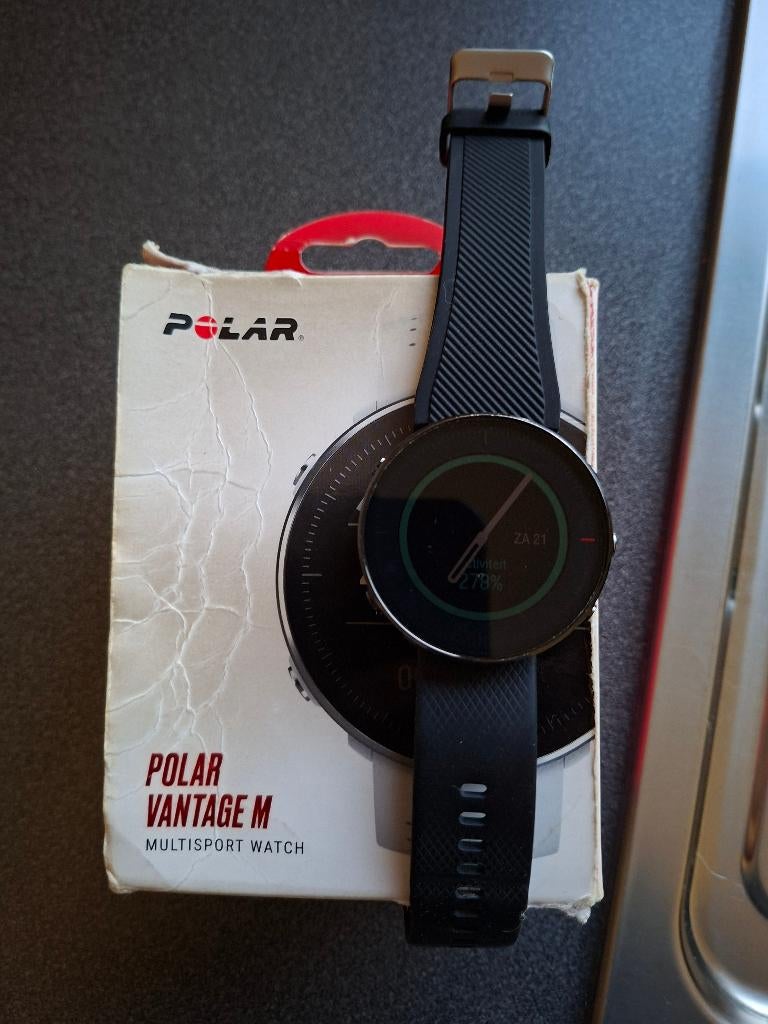 Sporthorloge Polar vantage m, Ophalen, Gebruikt, Zwart, Waterdicht