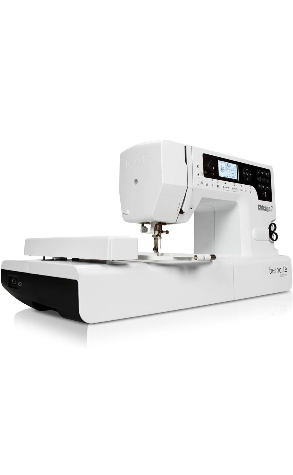 Machine a coudre broder bernette chicagot 7, Hobby en Vrije tijd, Ophalen, Zo goed als nieuw, Naaimachine