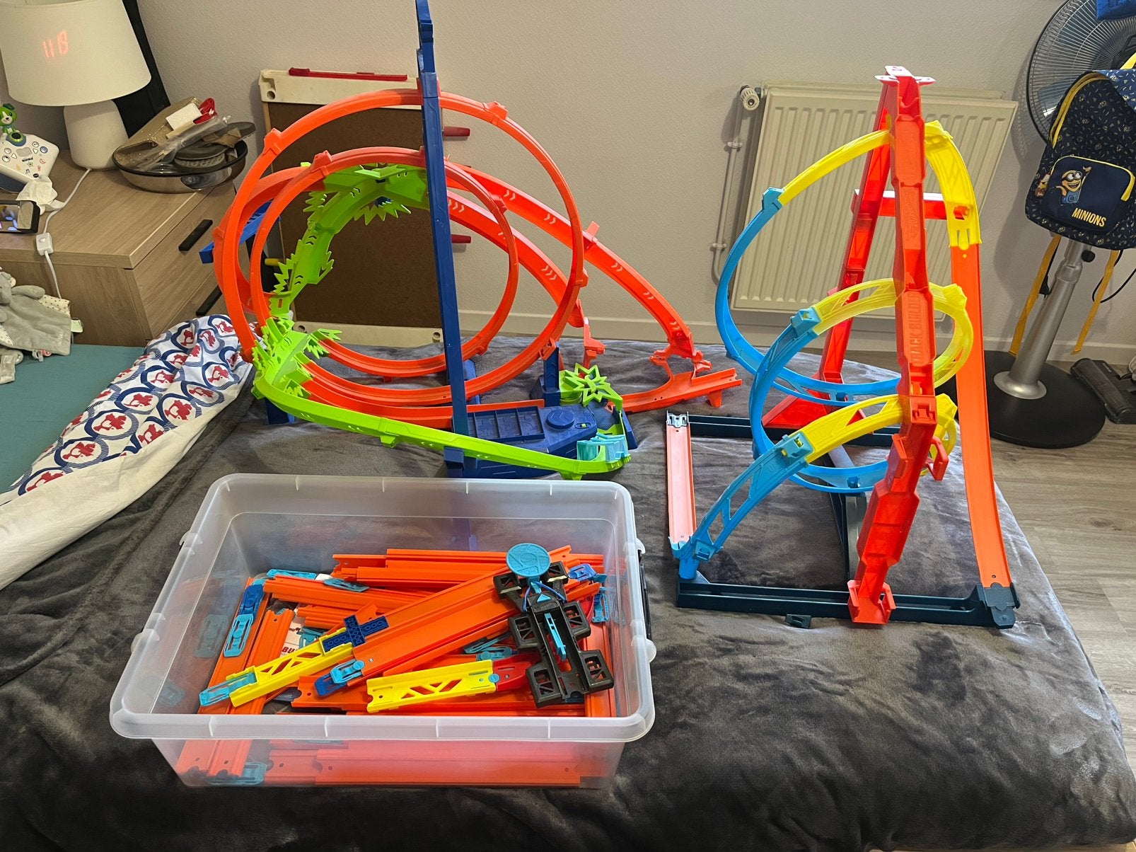 Circuit, Ophalen, Racebaan, Zo goed als nieuw, Hot Wheels