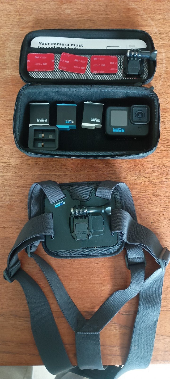 GoPro 10 + accessories, Audio, Tv en Foto, Ophalen, Zo goed als nieuw, GoPro