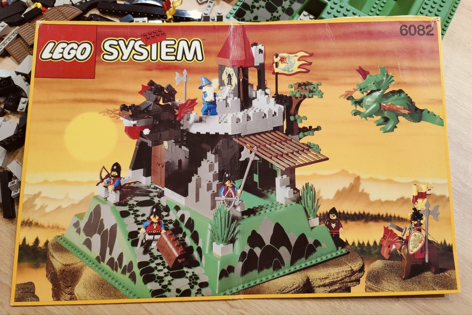 LEGO Castle 6082 Het vuurspuwende fort, Ophalen of Verzenden, Gebruikt