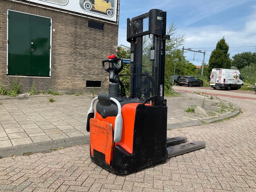 BT SPE120L 1200KG 4.50METER STAPELAAR / HEFTRUCK (bj 2016), Zakelijke goederen, Stapelaar, 1000 tot 2000 kg, BT, Marconistraat 2
3133KL  Vlaardingen, NL
