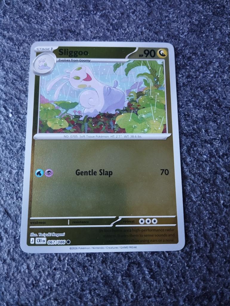 Blinkende Pokémon kaart chaos rising, Hobby en Vrije tijd, Ophalen of Verzenden, Nieuw