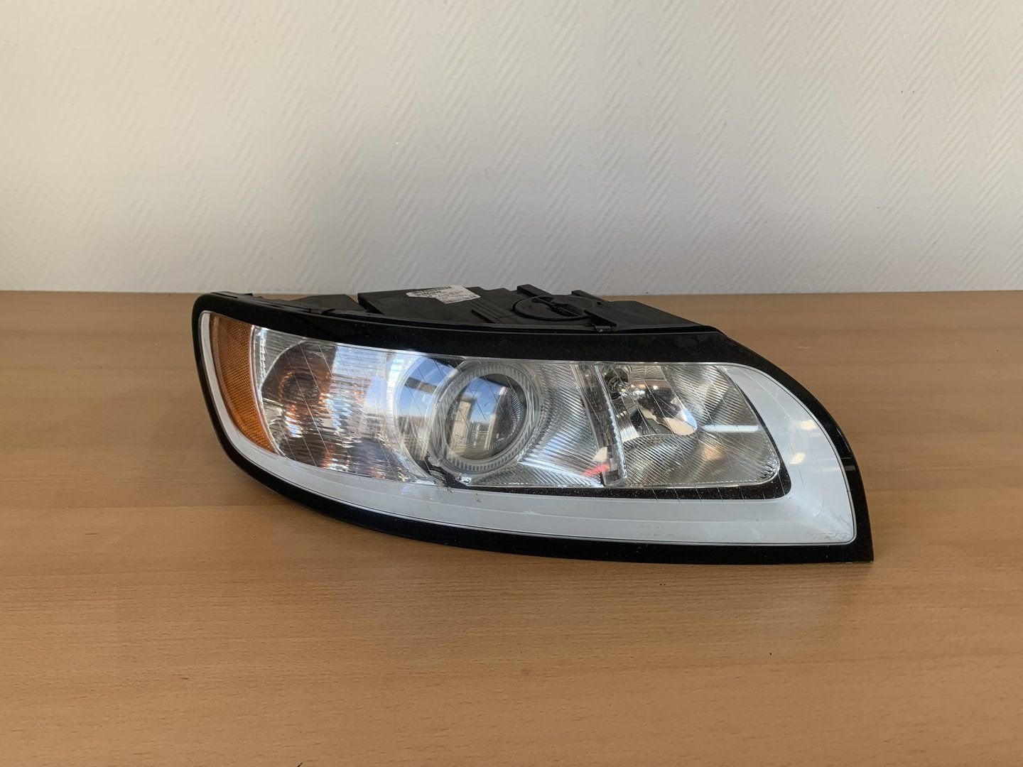 koplamp Rechts volvo V50 en S40 2007 tot 2012 31299584, Gebruikt, -, -, Ophalen of Verzenden