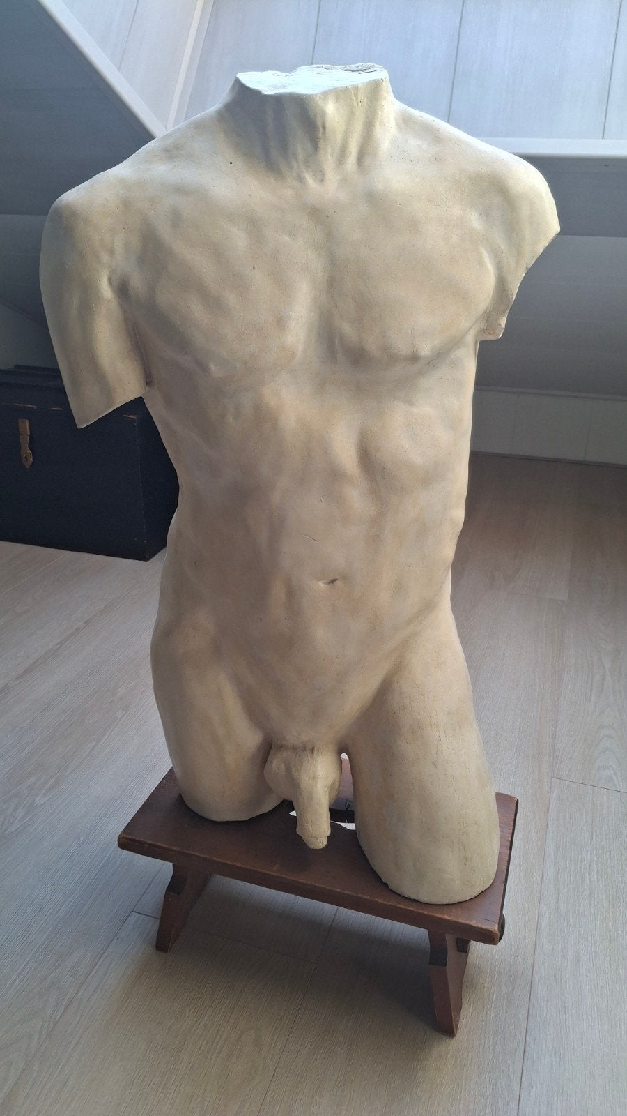 Mooie handgemaakte mannelijke torso, Verzamelen, Ophalen