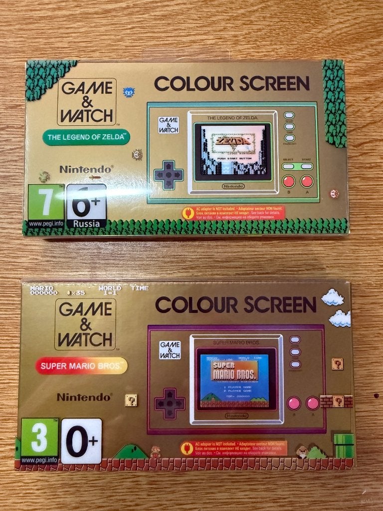 2 Game and Watch Nintendo : Zelda en Super Mario Bros (NEW), Consoles de jeu & Jeux vidéo, Enlèvement ou Envoi, Neuf