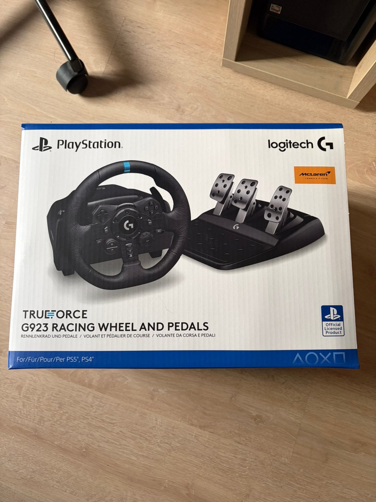 Logitech G923 + shifter, Games en Spelcomputers, Ophalen of Verzenden, Nieuw, Stuur of Pedalen, PlayStation 4