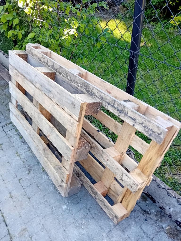 Gratis houten paletten, Ophalen