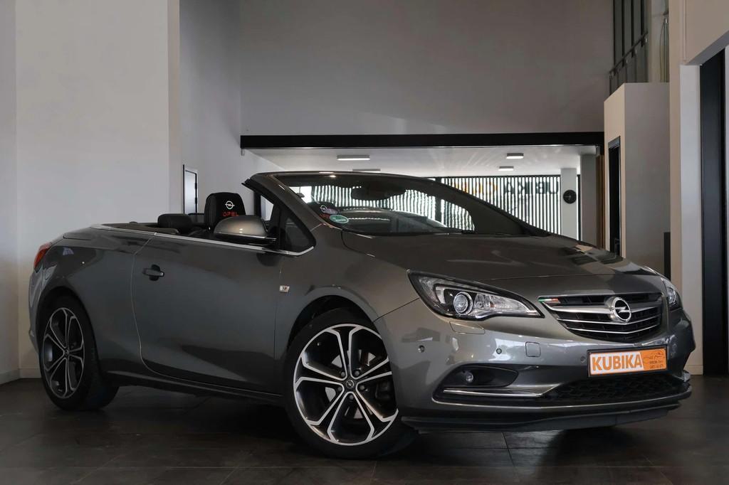 Opel Cascada Cascada 1.6 Turbo CruiseC CarPlay LEDER Garanti, Cuir, Argent ou Gris, Euro 6, Entreprise
