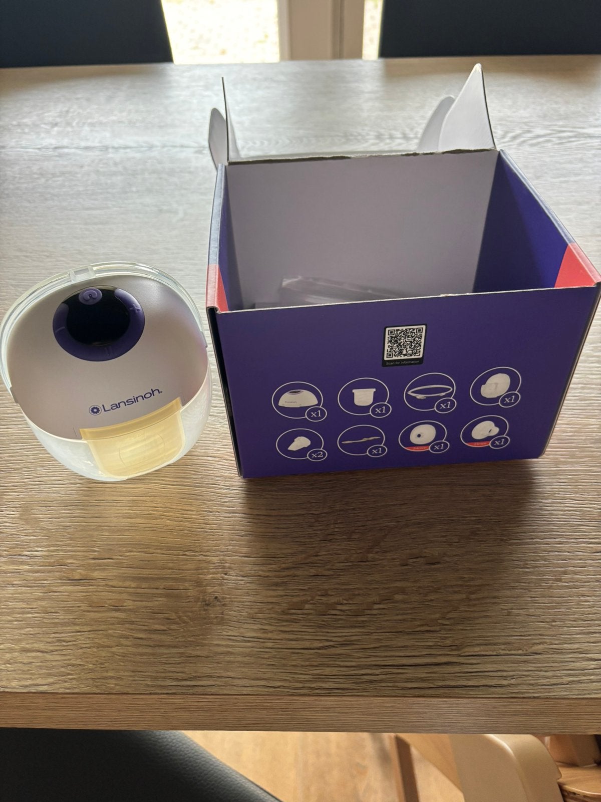 Lansinoh kolf handsfree enkel, Kinderen en Baby's, Babyvoeding en Toebehoren, Zo goed als nieuw, Borstkolf, Handsfree, Ophalen
