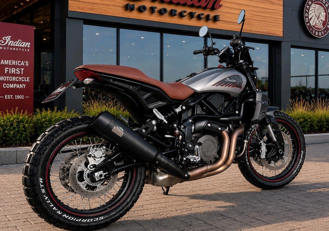 INDIAN FTR RALLY 2022 (JEKILL & HYDE UITLAAT), 2 cilinders, Occasion, Particulier, Meer dan 35 kW