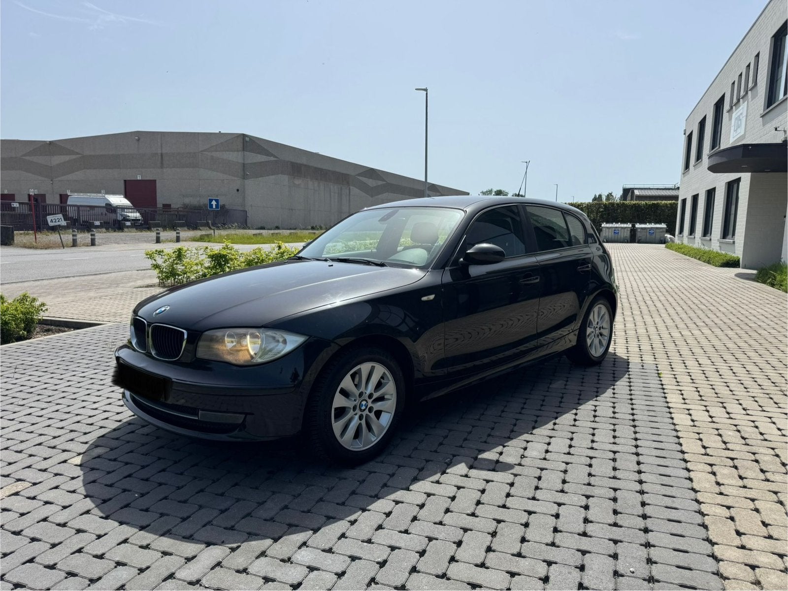 Bmw 116 /BENZINE, Auto's, 1 Reeks, Zwart, Handgeschakeld, 5 deurs
