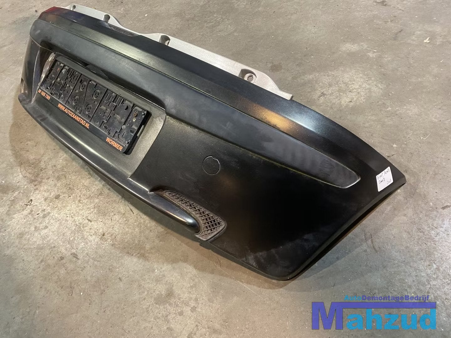 FIAT PUNTO 188 Zwart acherbumper, Gebruikt, Stellantis Europe S.p.A., Info@stellantis.com, Fiat