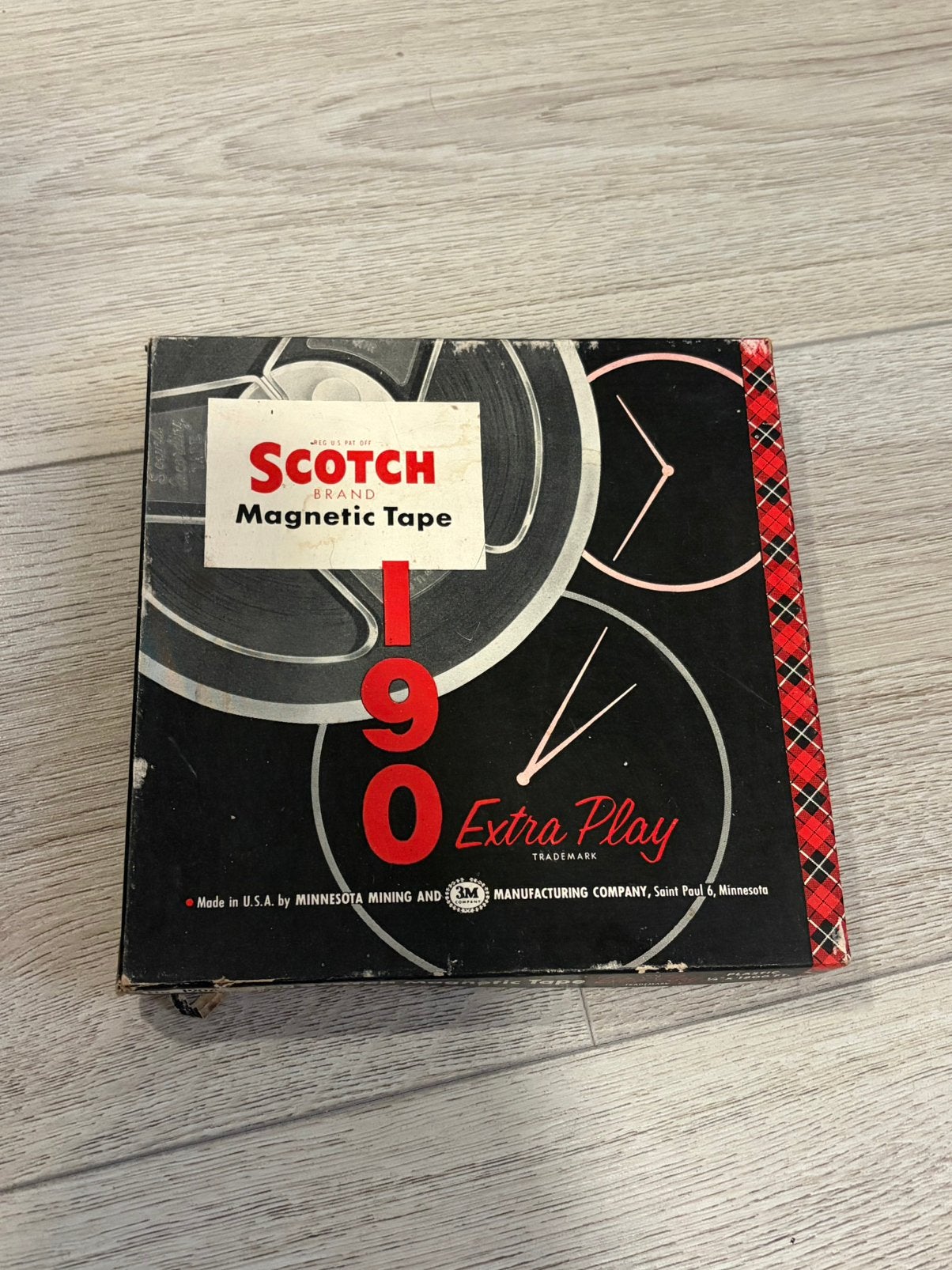 Scotch Brand 190 „Extra Play” vintage bandhaspel, Audio, Tv en Foto, Bandrecorder, Ophalen