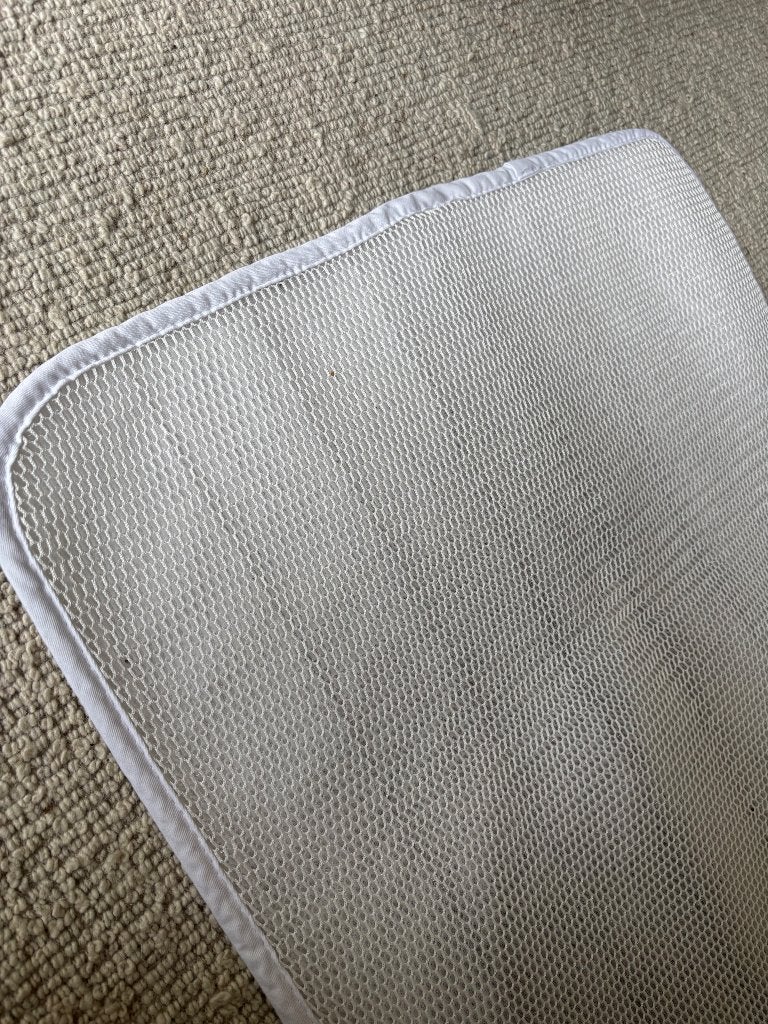 Aerosleep matrasbeschermer, Kinderen en Baby's, Kinderkamer | Beddengoed, Gebruikt, Jongetje of Meisje, Matrasbeschermer, Wit